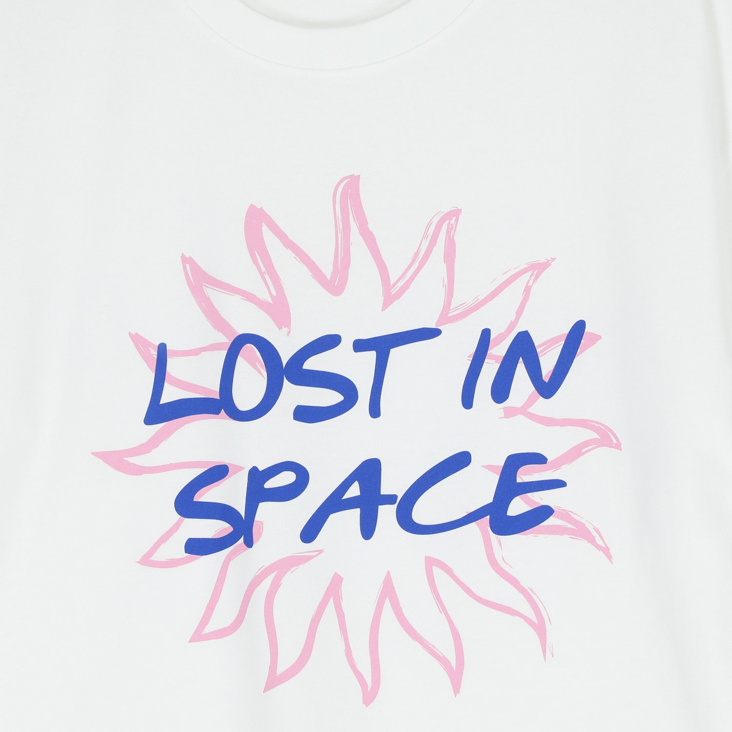 t-shirt LOST IN SPACE white
