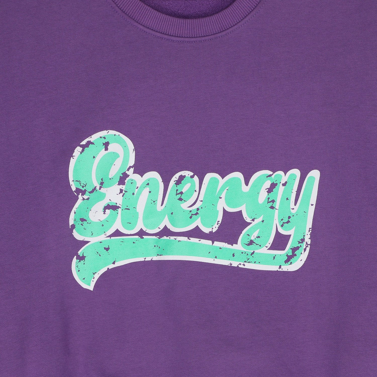 sweatshirt ENERGY loose fit violet