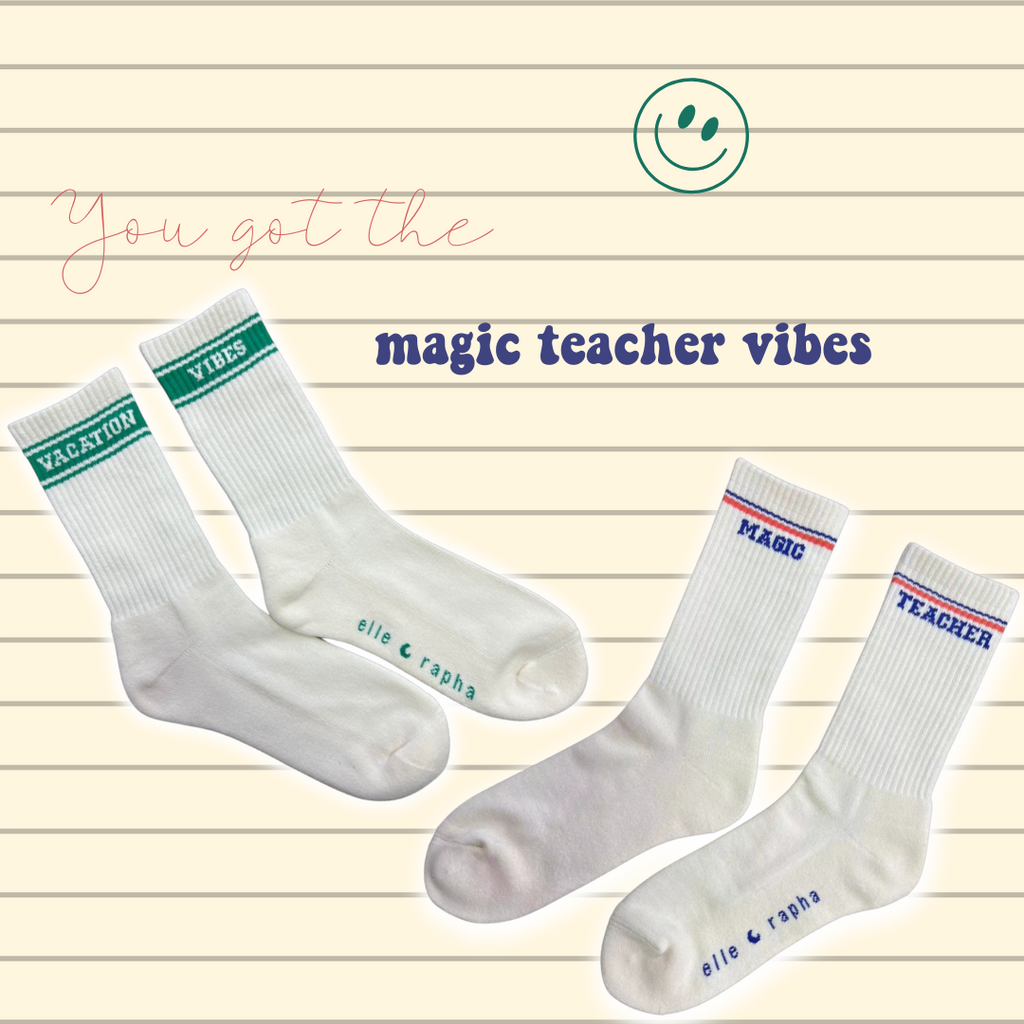 MAGIC TEACHER socks (2 pairs)