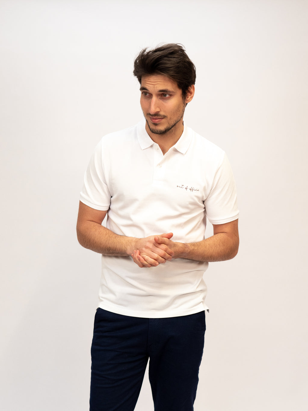 white polo OUT OF OFFICE