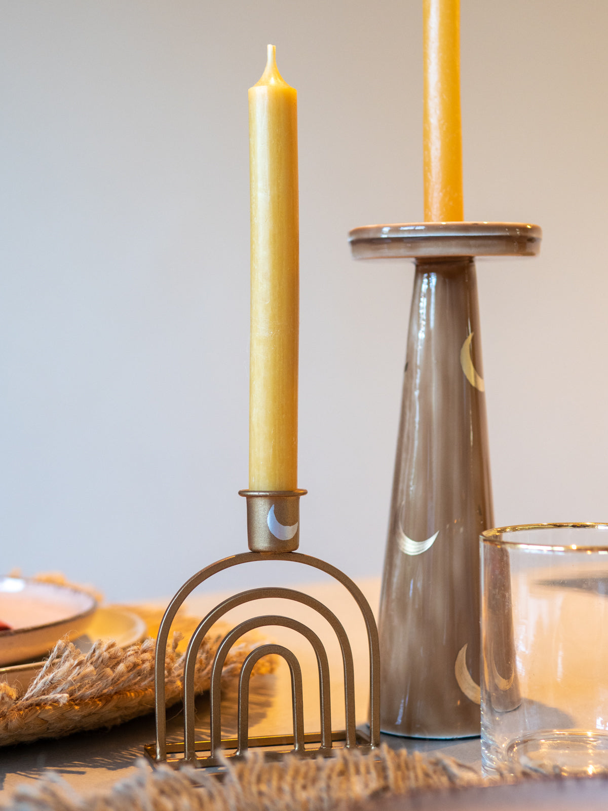 sandy TO THE MOON CANDLE HOLDER